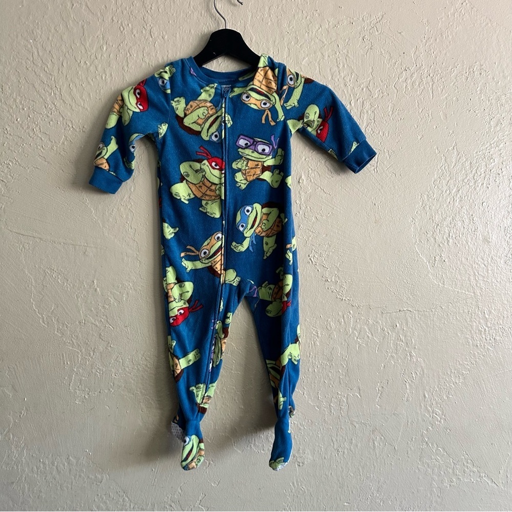 Nickelodeon Blue Ninja Turtle Kids Footie